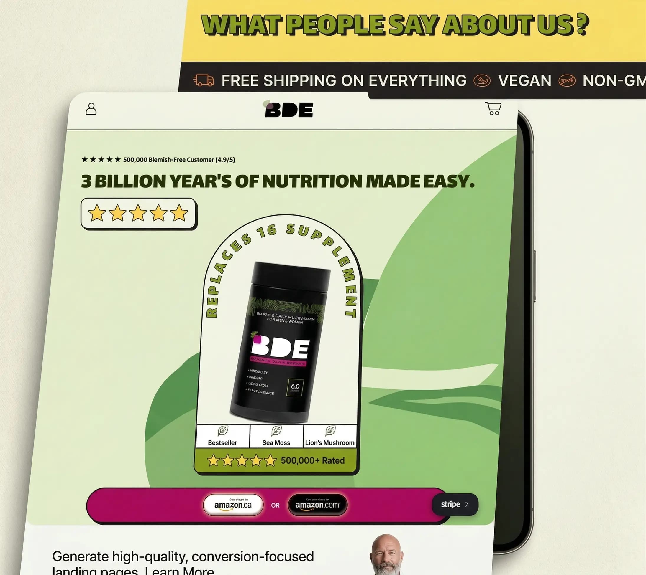 BDE Gummy — Brand System